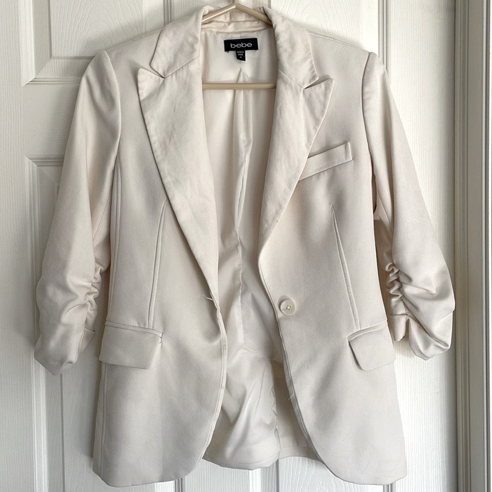 Cream Bebe blazer